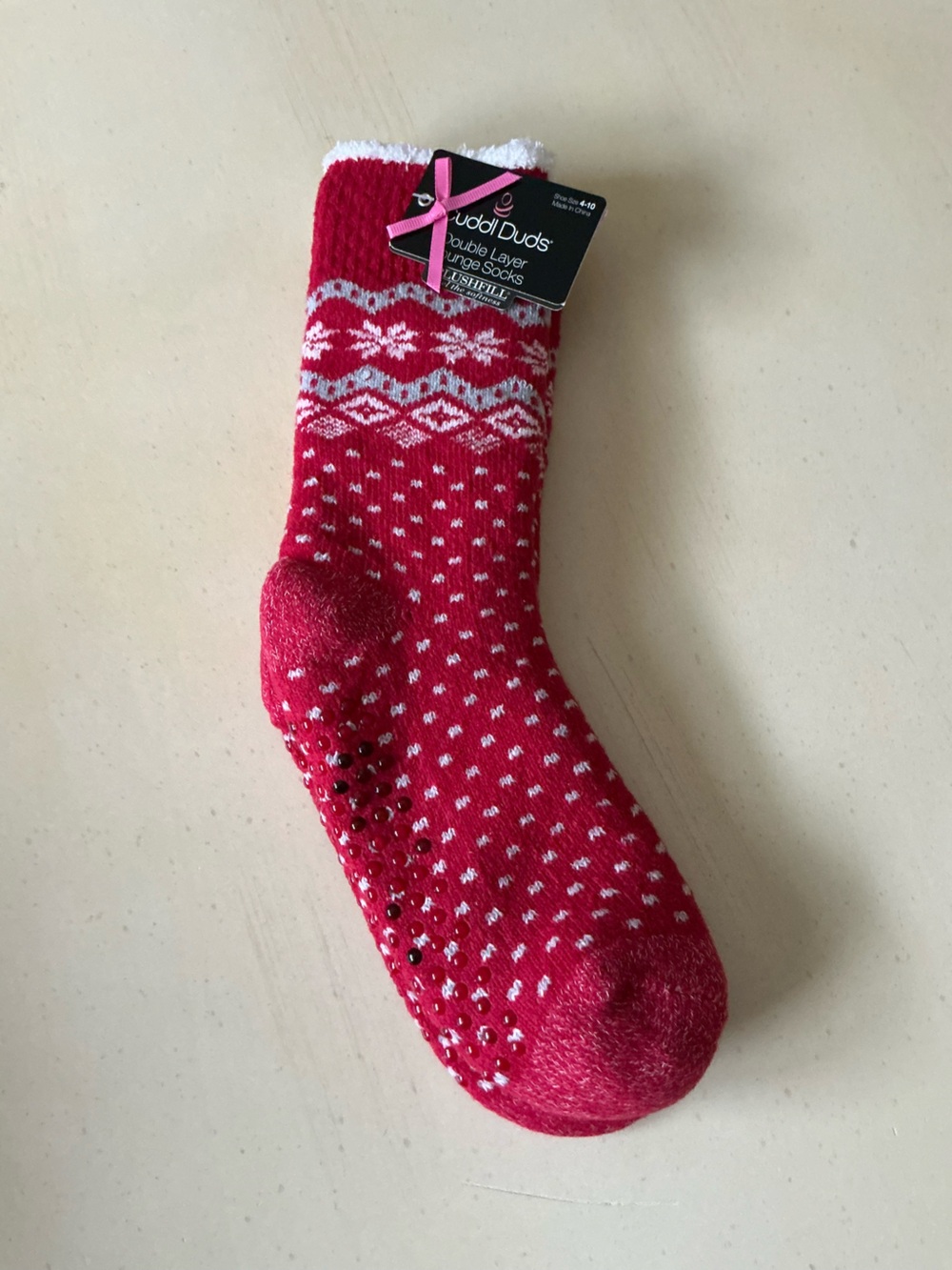 NWT Womenโs CuddlDuds Cozy Warm Crew Socks ๐งฆ